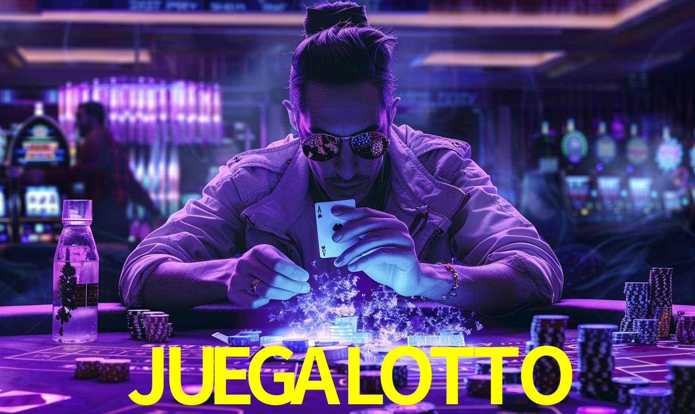 Interfaz de la app móvil JUEGALOTTO en un smartphone moderno